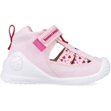 Sandalia para niña Biomecanics 252184 Twin Primeros pasos ROSA_C032