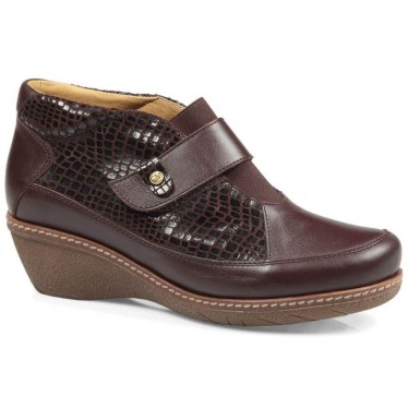 CALZAMEDI BOTIN VELCRO COMODO  MARRON