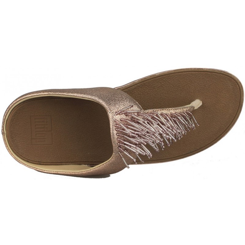 Fitflop cha cha fashion rose gold